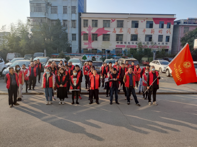 马桥镇：文明创建在行动 志愿服务来助力