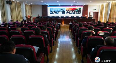 湖北大学马克思主义学院到双溪桥镇宣讲党的十九届六中全会精神