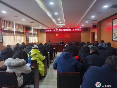 马桥镇召开“两节”期间疫情防控工作部署会