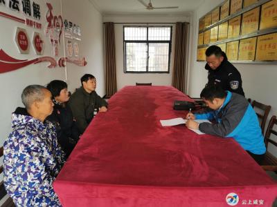 官埠桥镇：“一村一辅警”守好农村治安第一线