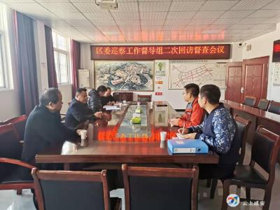区委巡察组到商贸物流区开展回访督察