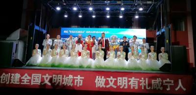 文艺汇演进社区，助力文明城市创建