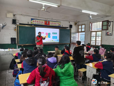 大幕乡：用电安全进校园 细心关爱助成长