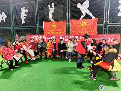 向阳湖镇：多措并举开展春节期间禁鞭宣传工作