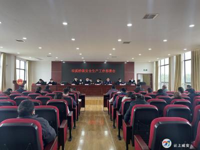 双溪桥镇召开安全生产工作部署会