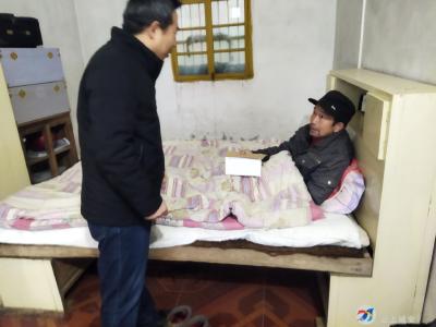 新春温暖送到家！区文旅局开展春节期间慰问走访活动