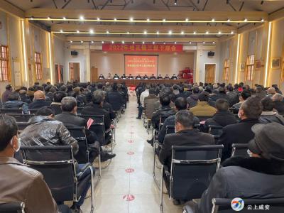勠力同心，接续奋斗！桂花镇召开三级干部会