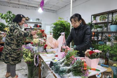 “三八”来临  “鲜花经济”掀起热潮