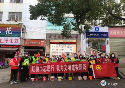 咸宁市第五小学开展学雷锋志愿服务活动