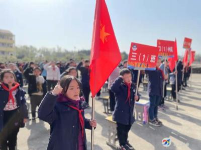 喜迎二十大，一起向未来——咸安区高桥学校举行春季开学典礼暨 师德师风宣誓活动