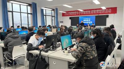 咸安区开展编程教育教师培训活动