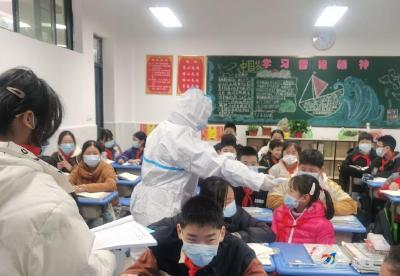 以练筑防！银桂学校开展疫情防控应急演练