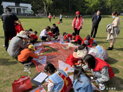 书台社区：鸢语童心 文明清明 