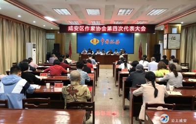 咸安区作家协会召开第四次代表大会