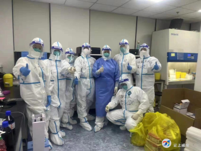 咸宁90后“检验能手”支援上海