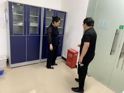 区公检中心开展“五一”节前安全检查