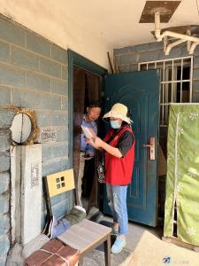 区档案馆志愿者坚守“战役”阵地 宣传摸排不停歇