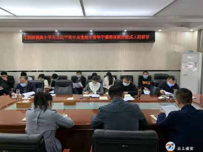 汀泗桥镇：深学讲话精神 践行时代使命