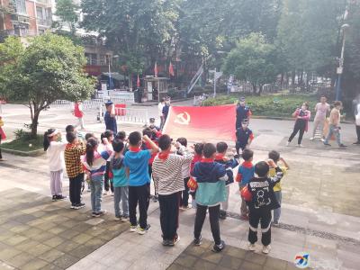金桂社区：小小楼栋长 文明小卫士