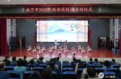 传承优秀传统文化  提升学生文明素质 咸宁市启动“戏曲进校园”活动 