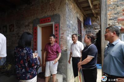省财政厅农村处到咸安区调研美丽乡村建设工作