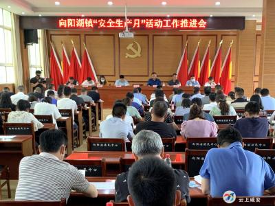向阳湖镇：强化思想教育，拧紧“安全弦”