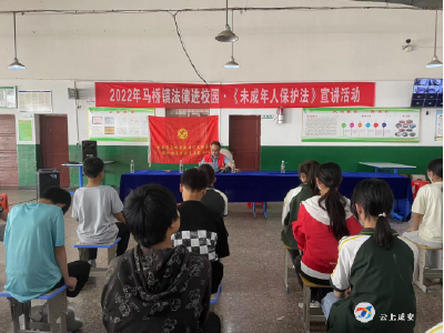 马桥镇：“普法+防溺”课堂进校园 筑牢安全防护网