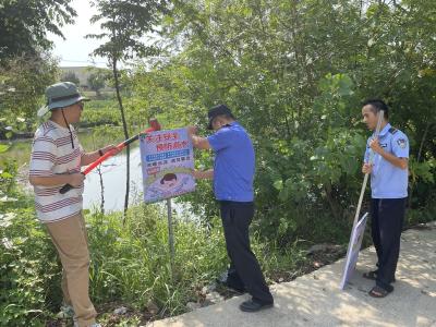 咸安经济开发区积极开展防溺水宣传工作