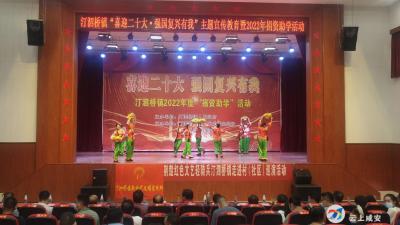 汀泗桥镇举办“喜迎二十大·强国复兴有我”主题宣传教育活动