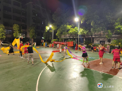 健身运动好方式，“舞绸龙”舞出精气神