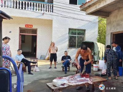 泉山口村：农家猪肉香 帮扶心意浓