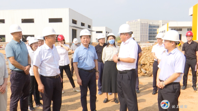 顾兴旺在调研咸宁公路港项目时强调：服务好 宣传好 运营好项目 补齐物流短板 服务企业群众 
