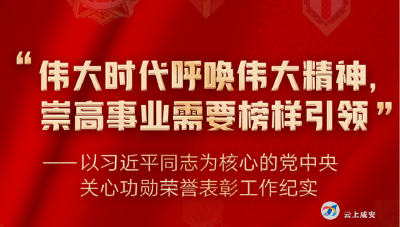 以习近平同志为核心的党中央关心功勋荣誉表彰工作纪实