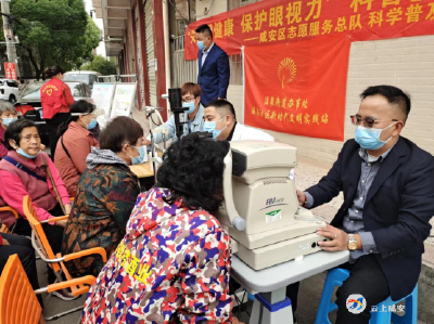 义诊进社区  真情暖人心