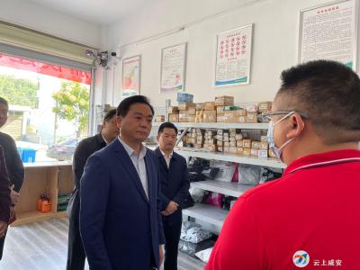 顾兴旺赴大幕乡、高桥镇调研