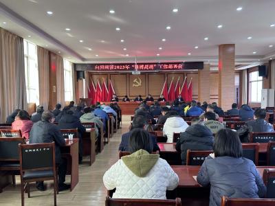 向阳湖镇：召开“拼搏赶超”部署会 跑出全年精彩“加速度”
