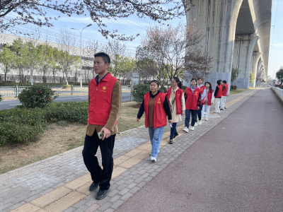 浮山街道铁路护路在行动