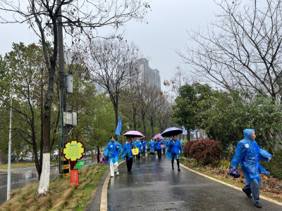 书台社区：徒步健康走  奋勇向前行