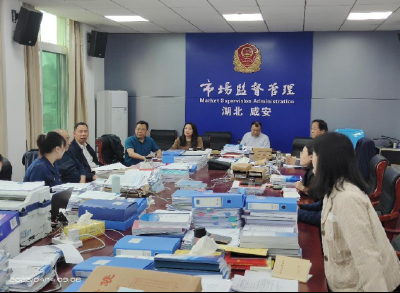 市委第五巡察组到咸安调研指导同步巡察工作