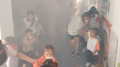 咸安区实验幼儿园：消防安全教育 从娃娃抓起