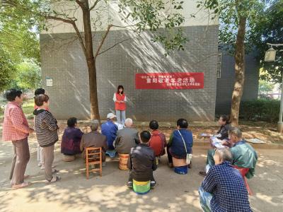 贺胜桥社区开展“我们的节日·精神的家园”重阳敬老孝老活动