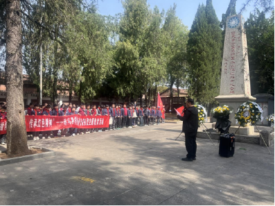清明祭英烈：北伐汀泗桥战役遗址掀起红色教育热潮