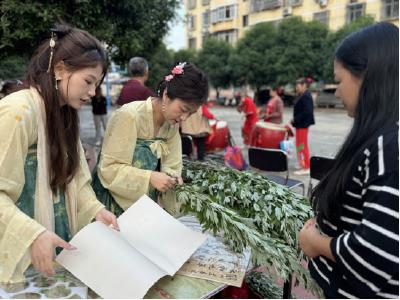 岔路口社区：艾香传雅韵 邻里共端阳
