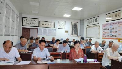 横沟桥镇：举办诗联培训    提升会员创作能力