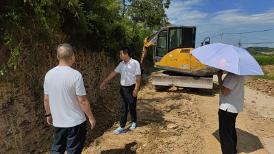 高桥镇刘英村：修挡墙除隐患 护民生保平安