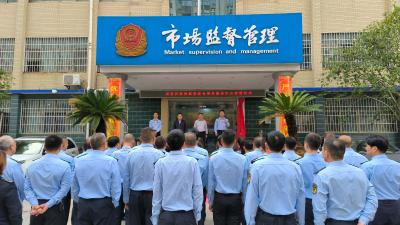 区市场监管综合事务服务中心挂牌成立