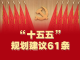 一图速览！“十五五”规划建议61条