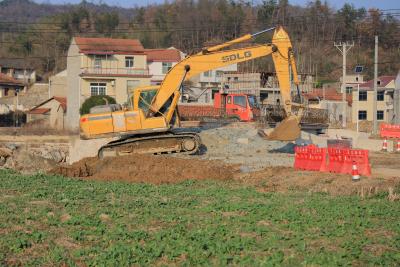 高桥镇刘桢村石垱桥改造工程顺利推进