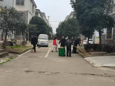横沟桥镇：干群齐心共发力 清洁家园焕新颜