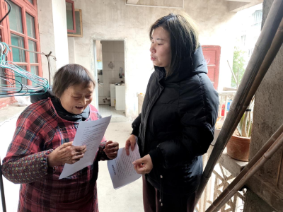 阳光社区：风雪护民安 筑牢安全线